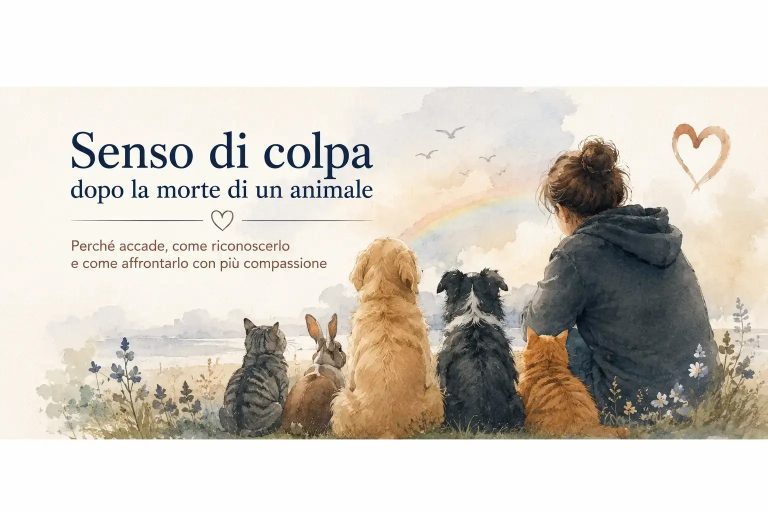 Scopri di più sull'articolo Senso di colpa dopo la perdita di un animale: perché succede e come affrontarlo